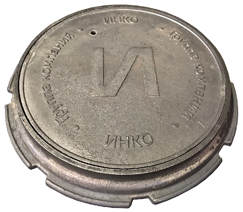 Люк с логотипом "ИНКО" - АО Литейно-механический завод «Стройэкс»