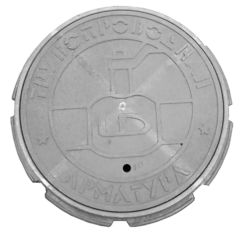 Люк с логотипом "Трубопроводная арматура" - АО Литейно-механический завод «Стройэкс»